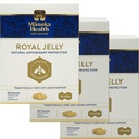 Manuka Health 10hda Royal Jelly 1000mg 365 Cápsulas 100% Pure New Zealand Royal Jelly Imune System Booster & Suporta Saúde da Pele e Vitalidade (Pack of 3)