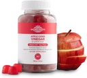 Pastilhas de vinagre de sider de maçã - Pastilhas de sider de maçã sem açúcar com vitamina B12 e Beetroot Powder - Vegan, Não-GMO & Gluten-Free, Made in USA (30 Servings)
