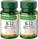 Naturezas Bounty Metilcobalamina B12 Microlozenge Comprimidos, 1000 mcg, 120 Contagem), 60 Contagem (Pacote de 2)