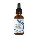 Busca Saúde Vitamina D3 + K2 Gotas - Vitamina Líquida D & K Suporta Função do Sistema Imune & Saúde Óssea - Ajuda Absorção de Cálcio - Ajuda Fluxo de Sangue Saudável & Circulação - 1 Fl oz (30 ML)