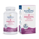 Naturals nórdicos DHA pré-natal, sem sabor - 180 géis macios - 830 mg Omega-3 + 400 UI Vitamina D3 - Suporta o desenvolvimento do cérebro em bebês durante a gravidez e lactação - Não-GMO - 90 serviços