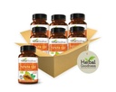 Cápsulas Extraídas de Folha de Papaya 10X - 60/600mg Cápsulas Veg- Plaqueta de Sangue, Medula de Osso e Baço Suporte, Gut Imune e Saúde Digestiva Super - Bondade de Ervas (Pacote de 6)