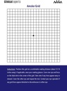 Amsler Eye Grid com Magnetic Back - Ferramenta de Triagem de Visão Diária para Pacientes com Degeneração Macular e Glaucoma por Especialistas Clínicos (2 Pack)