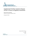 Programa de Assistência Nutricional Suplementar (SNAP): Um Primer sobre Elegibilidade e Benefícios (Relatórios CRS)