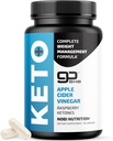 Keto Pills com Apple Cider Vinagre, A mãe e BHB        , 1000mg GoBHB Exógenos cetonas & framboesa cetonas para Metabolismo, Ketosis & ACV Keto Diet Support , suplementos sem glúten , 60 cápsulas