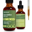 Dente-de-leão Raiz 4 fl oz Extrato Líquido - Suplemento de ervas naturais para limpeza, função digestiva e imunidade - Taraxacum orgânico officinale - Tamanho da família - gotas de alta potência - fornecimento de 90 dias