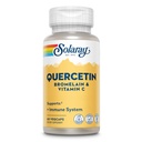 SOLARAY Quercetin com bromelaína e vitamina C - Suplemento de suporte imunológico - Complexo antioxidante e saúde do coração com Quercetin 500mg e 1235mg VIT C - Vegan, 60 dias de garantia, 30 Serv, 60 VegCaps
