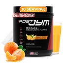 JYM Supplement Science Post JYM Ativo Matrix Mandarim Laranja Amino Recuperação Pó Puro Creatina HCL, BCAA, Glutamina, Carnitina, Betaína, Taurina para a Força, Reparação, Desempenho 30 Servings