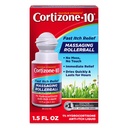 Cortizone-10 Máxima Força Itch Relief Massagem Rollerball, 1% de hidrocortisona, de ação rápida, Líquido Anti- Itch para mordidas de Bug, Erupção cutânea, Eczema, Psoríase, Hera Veneno, Carvalho, Sumac, 1,5 fl. oz