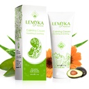 Creme Eczema Natural, Itch Alief para dermatite atópica, calmante & intensamente hidratante, seco rachado Balm da pele, Anti Coceira Pomada, 10X Vera aloe orgânico, ceramidas, LEMYKA, 2OZ