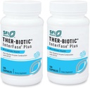 Klaire Labs SFI Health Interfase Plus - Combinação de enzimas para interromper a Matriz de Biofilme + EDTA - Sistema Gastrointestinal, Gut Flora, Biofilme & Detox Suporte (120 Cápsulas / 2 Pacote)