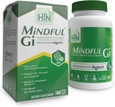 Health Thru Nutrition Mindful GI - Healthy Mind & Gut Complex (com Digexin, Magnésio, L-Glutamina e Probiótico para o Suporte do Eixo do Cérebro de Gut)