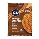 GU Energy Stroopwafel Caramel Café Esportes Nutrição Waffle, Cafeína Incluída, e Kosher Dairy, Energia em andamento para qualquer treino, 16 Contagem