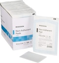 McKesson Não-Aderente Dressing Pads, Estéril, Nylon / poliéster, 2 em x 3 em, 100 Contagem, 1 Embalagem
