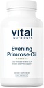 Vital Nutrients Evening Primrose Oil 1000mg Suplemento de Primrose para Mulheres GLA Omega-6 Fatty Acid para pele e suporte de PMS*