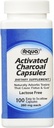 Requa carvão activado, 260 mg, 100 contagem