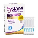 Systane Complete Unit-Dose Preservative-Free Eye Drops 30ct Frascos para injectáveis de utilização única para alívio ocular seco
