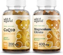 Gummies e chicletes de citrato de magnésio selvagens e orgânicos CoQ10