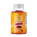 Vitamina D3 + pastilhas K2 – Apoio à saúde do osso e do coração – 180 pastilhas veganas baseada em pectina