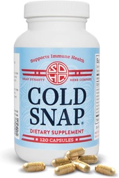 Snap Dynasty Cold Snap - 120ct Cápsulas, Pacote de 1 - Baseada em Planta Suporte Integral Imune Saúde para Todas as Idades, Suplementos Rápidos para Cold e Flu Suporte, Sem Contraindicações