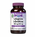Bluebonnet Nutrition L-Arginina 500mg/L-Orinitina 250mg, Suporta Metabolismo de Proteína*, Sem Soja, Sem Glúten, Não-GMO, Certificado Kosher, Vegan, 50 Cápsulas Vegetais, 50 Servimentos