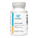 XYMOGEN K2-D3 10000 - Suplemento de vitamina D3 K2 para suporte imunológico, ósseo e cardiovascular* - Não-GMO, sem glúten, vegetariano - 60 Cápsulas