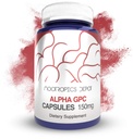 Nootropics Depot Alpha GPC Cápsulas □ 150mg □ 180 Contagem □ Suplemento colinérgico □ Suplemento de saúde do cérebro Suporta função saudável do cérebro