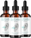LIVORKA ZenCortex Drops, Suplemento Líquido para Saúde do Ouvido, Suporta Audição Saudável - 3 Garrafas (Fornecimento de 90 dias) - Embalagem de 3
