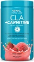 GNC Total Lean CLA + Carnitina □ Melhora a composição do corpo e combustível Músculo Recuperação, Estimulante Livre e Açúcar Livre □ Berry Sorbet □ 60 Servings