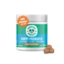 Cachorrinho Dailies Cachorrinho Probiótico, Probióticos para Cachorrinhos com Enzimas Digestivas, Promove Saúde Digestiva, Suporta Sistema Imune e Desenvolvimento Global (Pumpkin) 120 Mastigação Macio