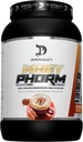 DRAGON PHARMA Whey Protein Blend, Fast Absorction, Gluten Free, 100% Whey Protein, WheyPhorm, Maximize Recovery, Great Tasting, 25 Grams of Protein (26 Servings, Cappuccino)
