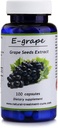 Hekma Center Pure Extract of Grape Seed - Vitis Vinifera - 100 Cápsulas - Vegan