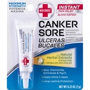 Cruz Vermelha Canker Dores Medicação - 0,25 Oz (Packaging May Vary)