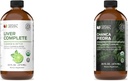 Produtos naturais completos Fígado Completa 16 onças & Chanca Piedra 16 oz Bundle