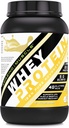 Músculo incrível 100% Whey Protein Powder * Fórmula avançada com Whey Protein Isolate Junto com ultra filtro Whey Protein Concentrate (Banana, 2 Lb)