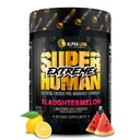 ALPHA LION Superhumano Extremo Stim Pré-treino Pó, Beta Alanine, L-Taurine e 356mg Tri-Fonte Cafeína para Energia Mantida, Óxido nítrico e Citrulina para Bomba (21 Servões, Matadouro)