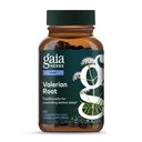 Gaia Herbs Raiz Valeriana - Suporte natural do sono para uma calma natural para ajudar a relaxar para se preparar para o sono - com extrato orgânico da raiz Valeriana - 60 Vegan líquido Phyto-Capsules (30-dia de fornecimento)