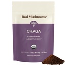 Cogumelos reais Chaga Mushroom Powder – Extrato de Chaga orgânico do corpo frutífero – para bem-estar e suporte energético – Vegan, Não-GMO, 150 Servings – Suplemento de cogumelos para uso diário