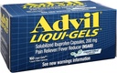 Advil Advil Advil Advanced Medicine For Pain, 160 Liqui Gels 200 mg (Pacote de 3)