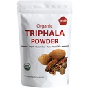 Iyasa Holistics Organic Triphala Powder,Ayurveda Superfood,Desintoxicação do corpo natural,Limpador de bolhas,Laxante Herbal,8 Ounce 226 Gram