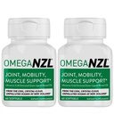 Original Omega-3 suplemento de suporte conjunto, melhor alívio muscular natural, óleo de mexilhão de lábios verdes, 120 Softgels, sem sabor de peixe