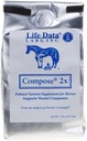 Laboratórios de dados de vida Compor 2X Equine Calming 17 6 oz 17.6OZ