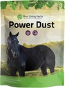 Silver Lining Herbs 16 Poeira de Poder - Herbal Horse First Aids Powder or Poultice Mix - Natural Herbs for Horses - Tratamento de Cavalos & Cuidado - Natural Equine First Aids - 1 saco de lb