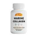 SIRUNES Peptídeos de Colágeno Marinho, 120 Cápsulas - Suplementos de Colágeno de Peixe para Mulheres, Ótimo para Cabelo, Pele, Unhas, Junções e Ossos - Made in USA