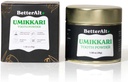Melhor Alt Umikkari Charcoal pó 45 g Feito com arroz Husk, com Esmalte Fórmula segura, fortalece dentes e evita mau hálito, 100% natural e químico livre