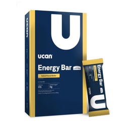 UCAN Energy Bars □ Baixo açúcar, Baixas calorias □ Friendly, Cafeína-Free, Vegan, Não-GMO, Não Soy, Keto Friendly □ Correndo, Ciclismo, Fitness, Pré e Pós-treino
