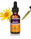 Herb Pharm certificado Arnica líquido extrato orgânico para suporte de dor menor, 1 Fl Oz