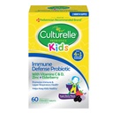 Culturelle Imune Defense Probiótico com Vitamina C, Vitamina D e Zinco + Elderberry, Non-GMO, 4-em-1 Imune Support for Kids Ages 3+*, Mixed Berry Chewables, 60 Count