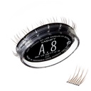 Lashify Amplify 8mm Gossamer Extensões de pestanas Refil, cor de cinzas, DIY pestanas falsas para um olhar natural