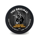 Badass Beard cuidado cera de barba para os homens - o original, 2 onças - suaviza o cabelo de barba, deixa seu olhar de barba e sentindo mais densa